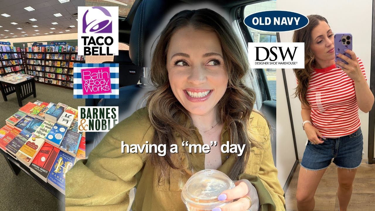 It's time for a ME DAY 💕 Coffee + Shopping/Haul + Book Store + my Taco Bell order | Jessie Day Vlog