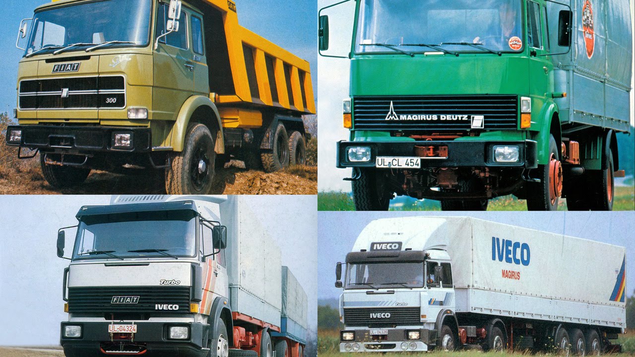 IVECO / FIAT picture from old magazines '80s