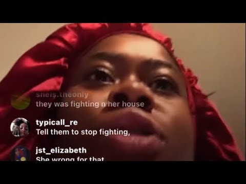 Iyona K getting cracked on live!!!😳😳