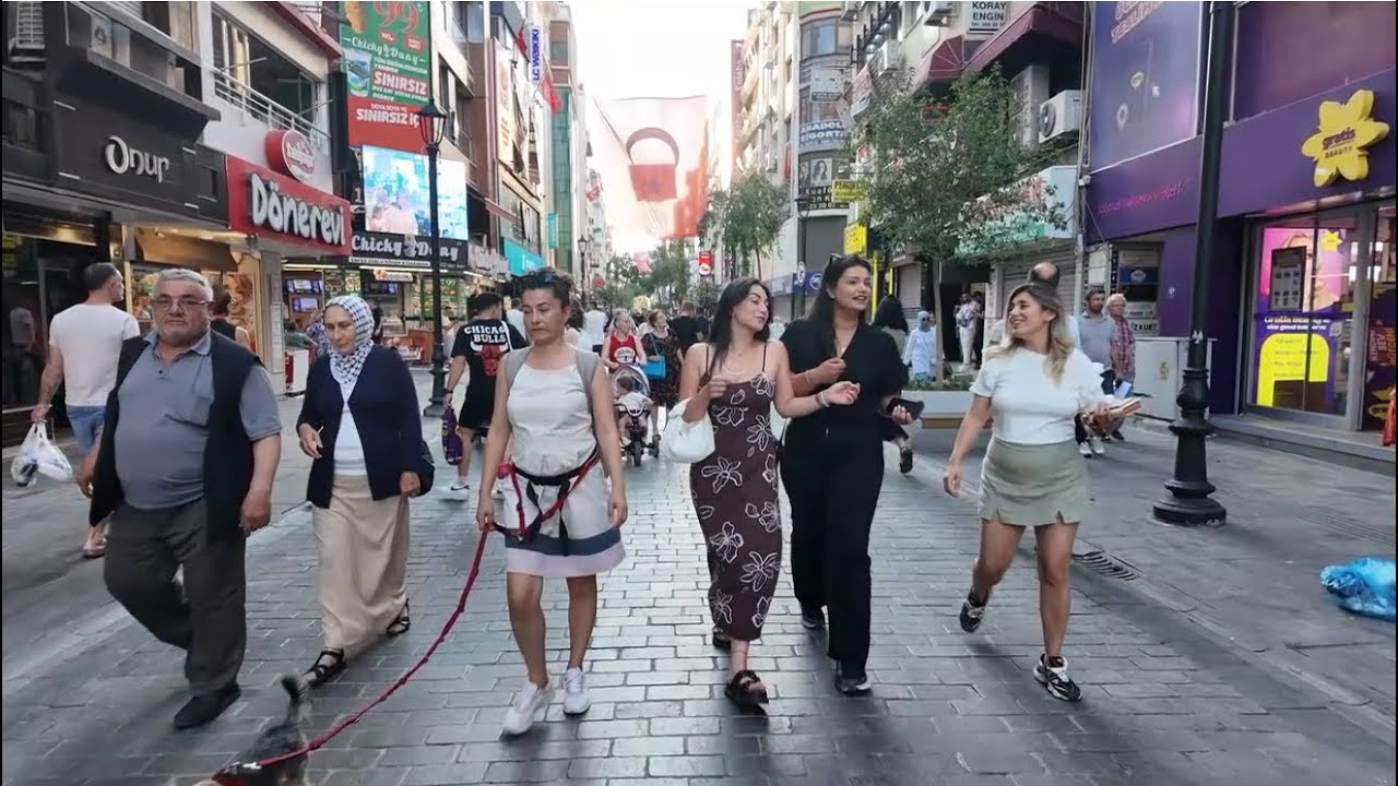 Izmir, Karşıyaka 4K Walking Tour 2025 Summer Evening