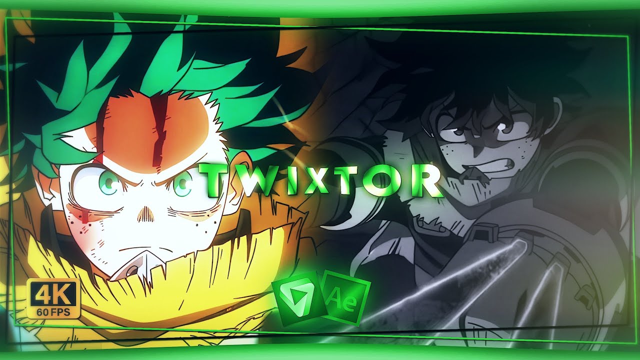 Izuku Midoriya 4k 60fps Twixtor Clips For Editing (My Hero Academia: You're Next)
