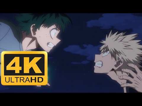 Izuku Midoriya vs. Katsuki Bakugo Second Fight English Dub [4K]