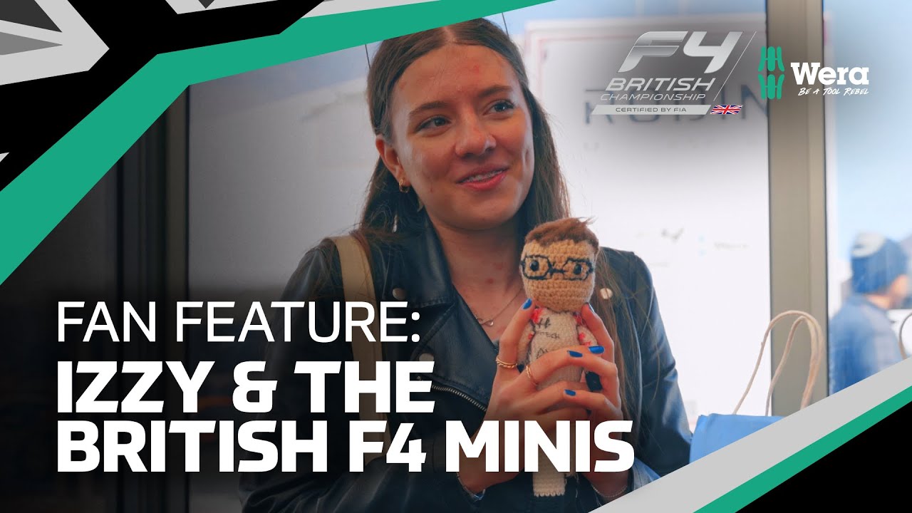 Izzy's incredible driver crochets! | Fan Feature | Snetterton | Wera Tools British F4