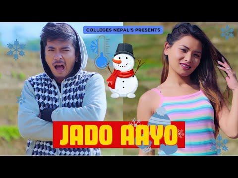Jaado Aayo - जाडो आयो  | Jibesh Gurung | Aajkal Ko Love | November 2023 | Colleges Nepal
