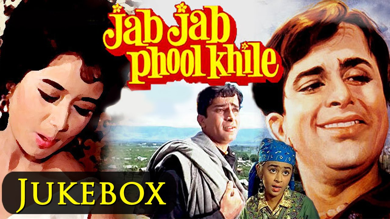 Jab Jab Phool Khile (HD)  - All Songs - Video Jukebox - Shashi Kapoor & Nanda - Evergreen Songs