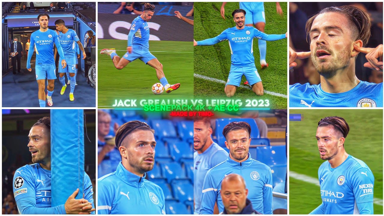 Jack Grealish Vs Rb Leipzig 2022 / RARE CLIPS ● SCENEPACK 4K ( With AE CC and TOPAZ )