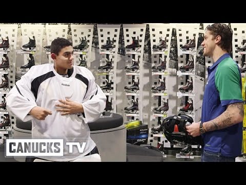 Jacob Markstrom Surprises Young Goalie with New Gear