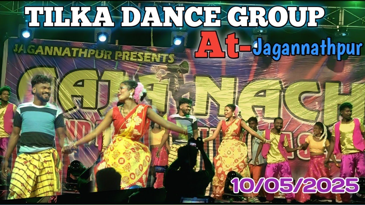 Jagannathpur dance dhamaka 2025 // Tilka dance group At:- Jagannathpur//stage dance#viralvideo#dance