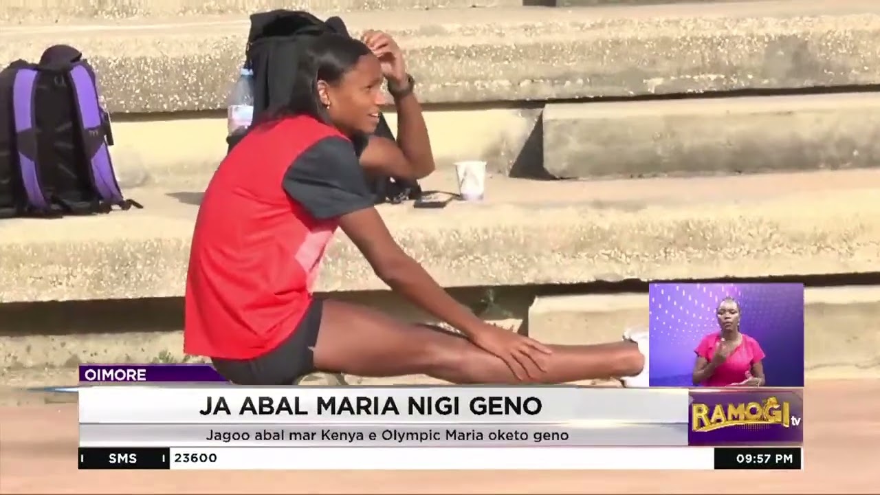 Jagoo abal Maria mar Kenya e Olimpik Maria nigi geno