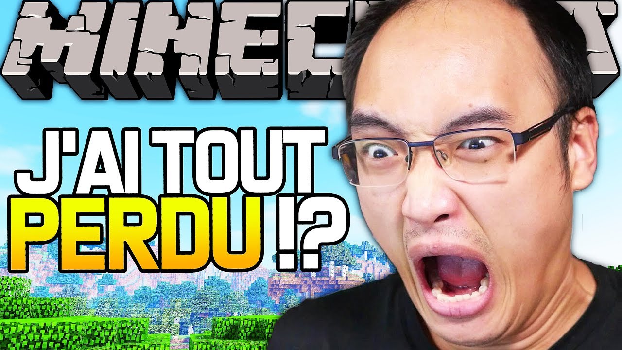 J'AI PERDU TOUS MES ITEMS SUR MINECRAFT !?