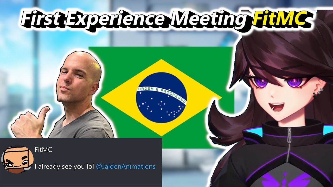 Jaiden's Experience Meeting FitMC For The First Time In Brazil!