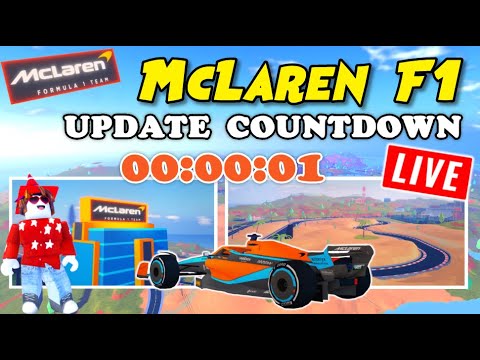 Jailbreak McLaren F1 EVENT COUNTDOWN Live! Race Track is BACK! 🔴 Roblox Live