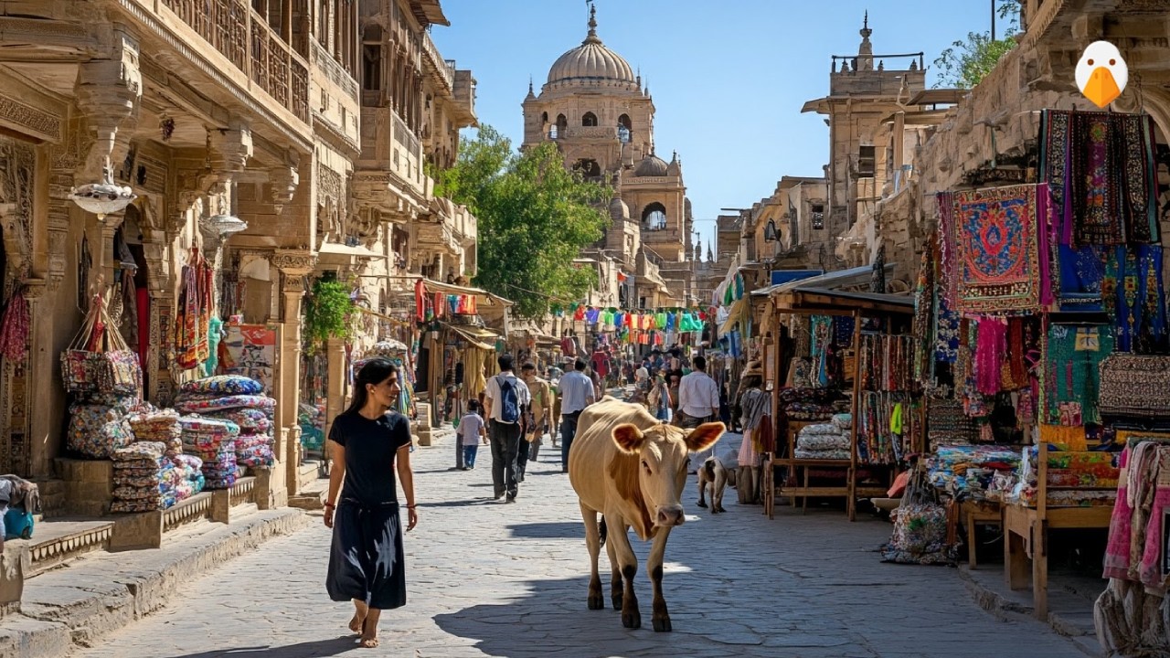 Jaisalmer, India🇮🇳 The World's Most Majestic Living Fort (4K HDR)