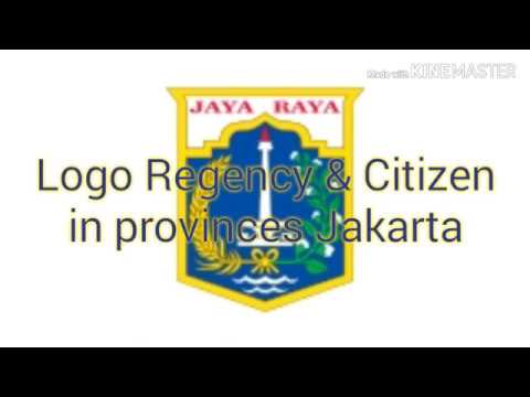 #JAKARTA #INDONESIA Logo Regency & Citizen/Kabupaten & kota in provinces Jakarta