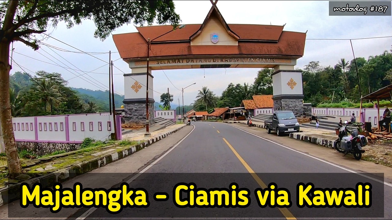 Jalur Majalengka Ciamis via Cikijing - Kawali