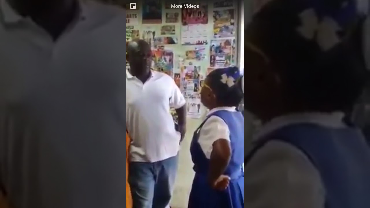 Jamaican school girl tell me if she’s disrespectful