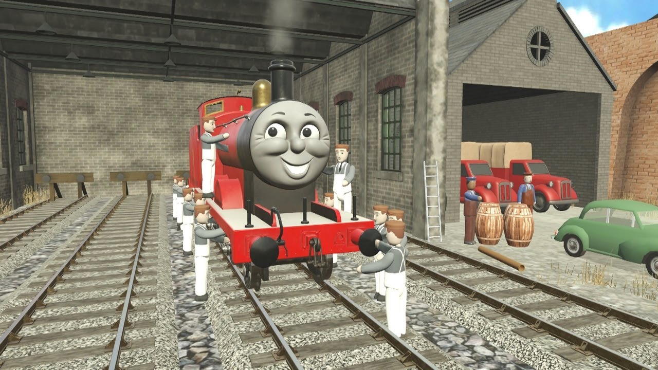 James Gets A New Coat - Michael Angelis (UK) (Trainz Remake)