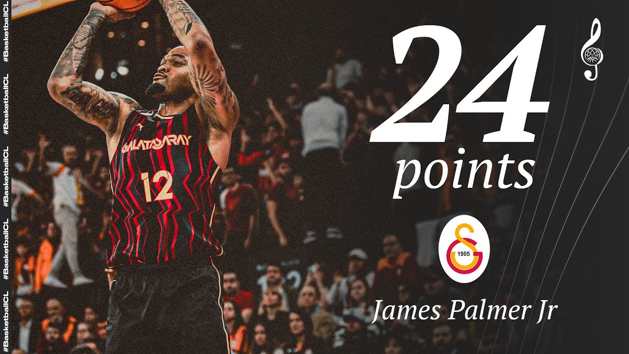 James Palmer Jr (24 PTS) | Player Highlights | GALA v NYMB | #BasketballCL 2024-25