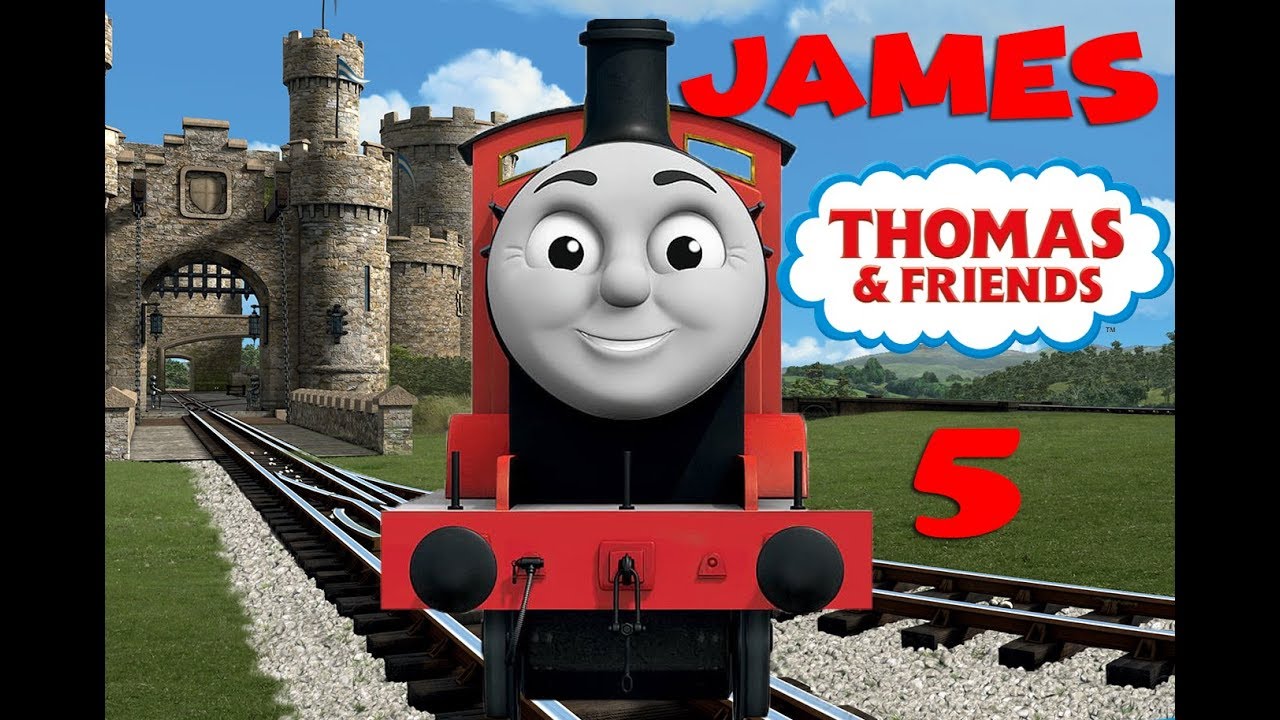 James the Number 5 RED Engine