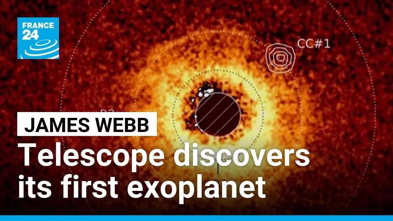 James Webb telescope discovers its first exoplanet • FRANCE 24 English