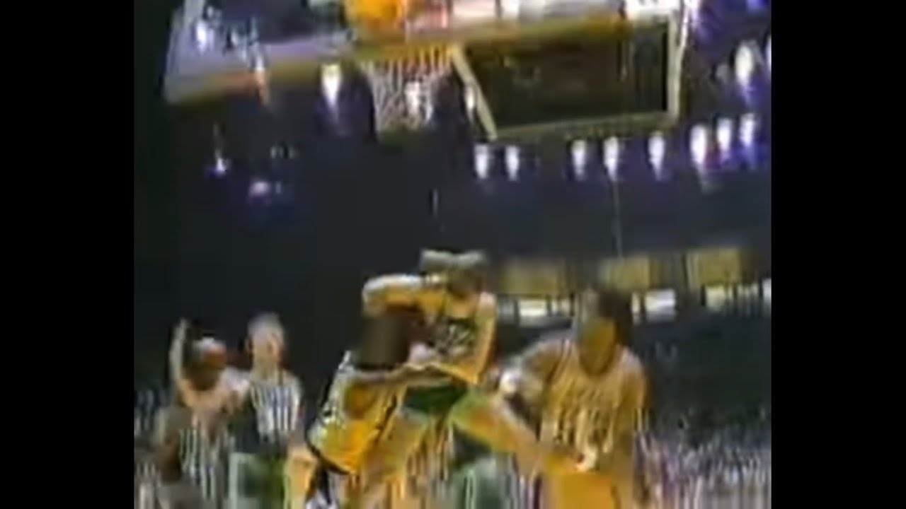 James Worthy Vs Danny Ainge nba fight 1984 finals game 6