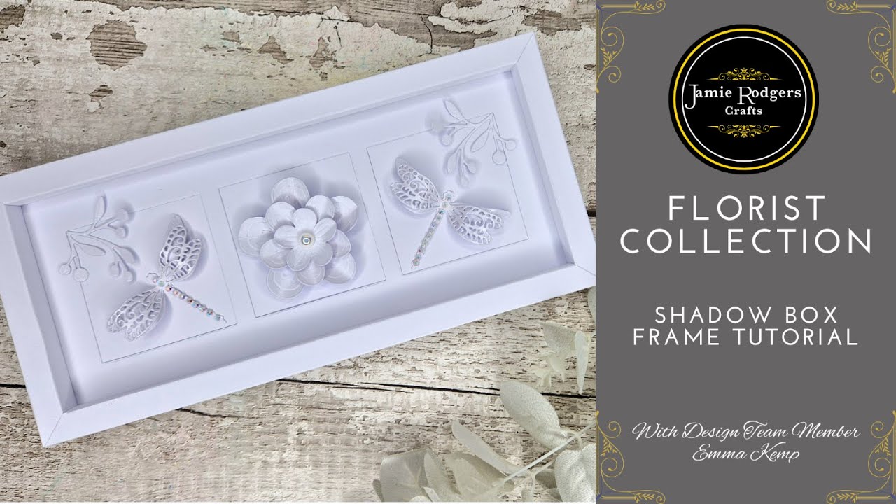 Jamie Rodgers Crafts - Triple Aperture Shadow Box Frame Tutorial
