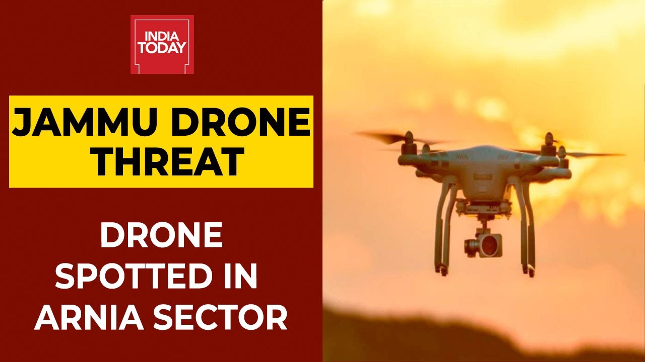 Jammu Drone Terror Threat: Drone Spotted In Arnia Sector, Alert BSF Personnel Fires | Breaking News
