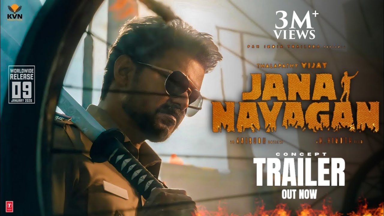 Jana Nayagan - Official Trailer | Thalapathy Vijay | Pooja Hegde | Bobby Deol | Anirudh