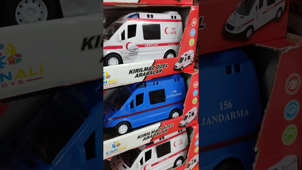 Jandarma, Polis, Ambulans Arabaları 🥳#shorts