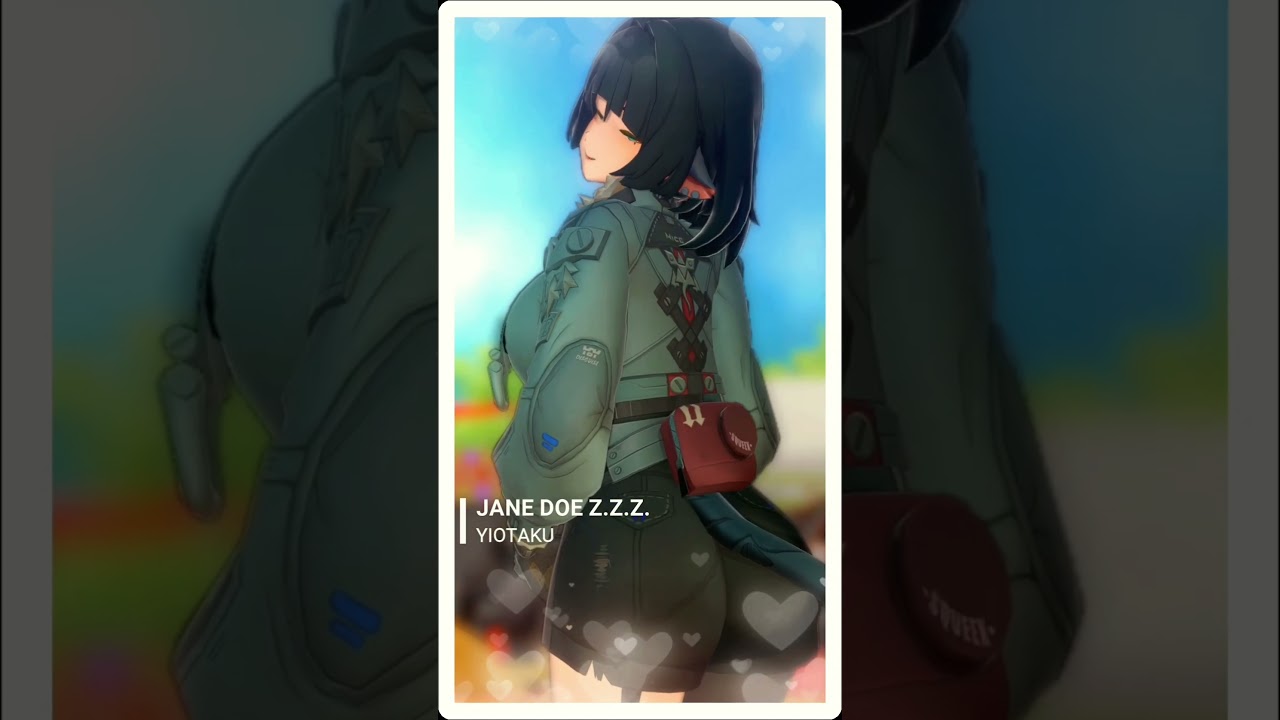 Jane Doe Zenless Zone Zero Intro Character #janedoe  #zenlesszonezeroedit