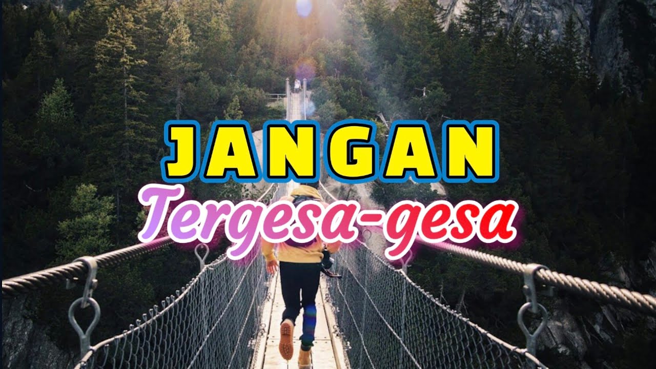Jangan Tergesa-gesa - Renungan dan Doa Malam 27 Juni 2025