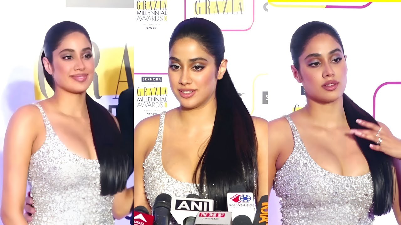 Janhvi Kapoor Hot Full Scree Vertical Edit In Tight Dress | Hot In Function | Latest Hot Bollywood