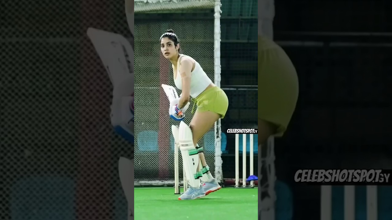 Janhvi Kapoor Is Better player than Kohli |  Janhvi Kapoor boobs | Janhvi Kapoor ass | Hot janhvi |