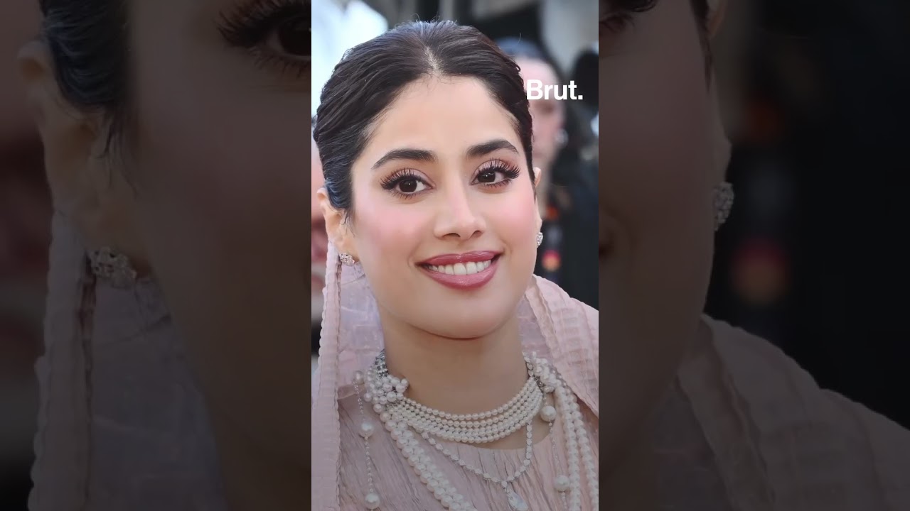 Janhvi Kapoor made her Cannes red carpet debut in a custom Tarun Tahiliani outfit.