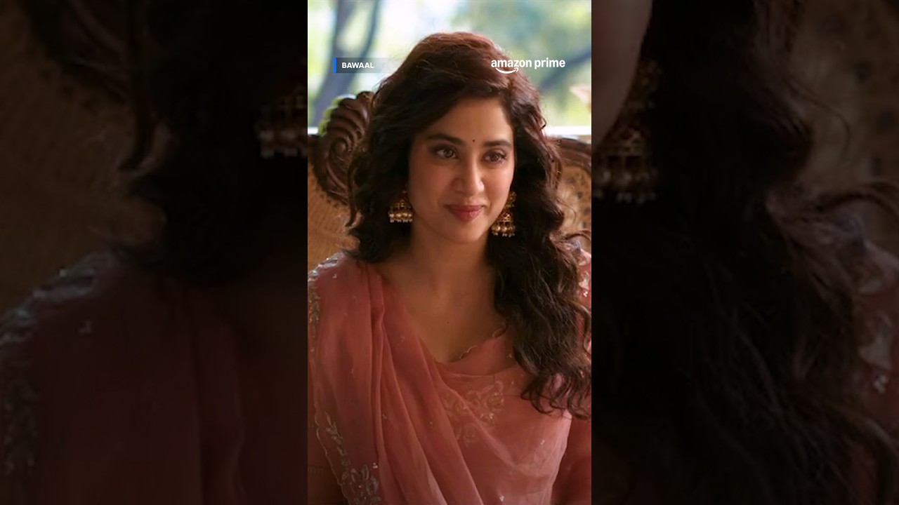 JANHVI KAPOOR Makes A CONFESSION 😱 ft. Varun Dhawan | Bawaal | #primevideoindia