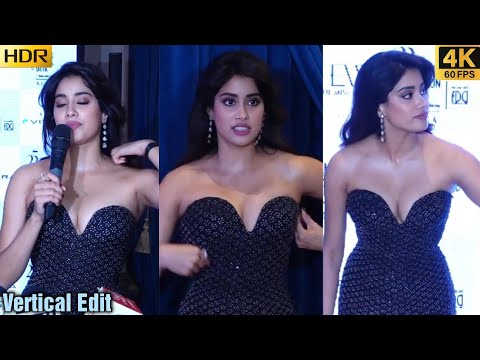 Janhvi Kapoor red carpet At Lakme Fashion Week 2025 | Vertical Video | 4K60FPS