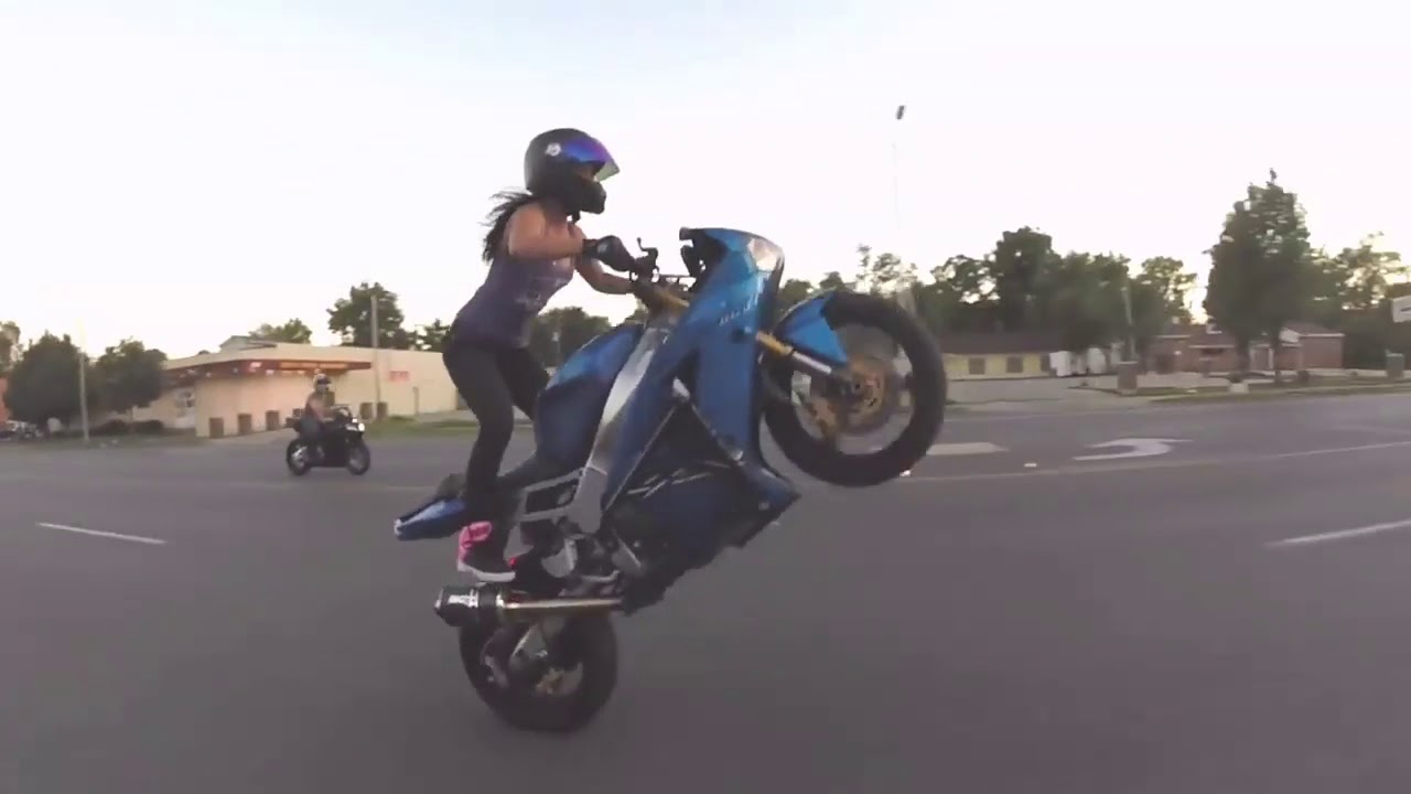 Jannatul Nayem Avril Crazy New Bike Stand