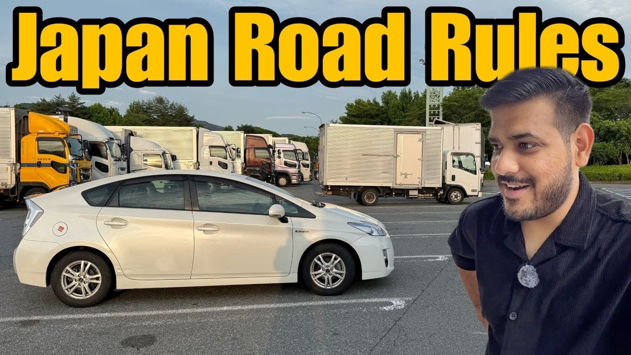 Japan Ke Crazy Road Rules For Driving 😳 |India To Japan Road Trip| #EP-8