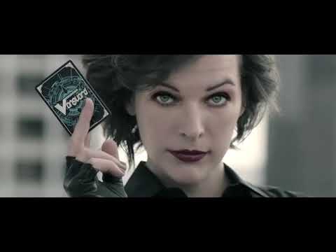 Japanese commercial: Kazuchika Okada vs Milla Jovovich