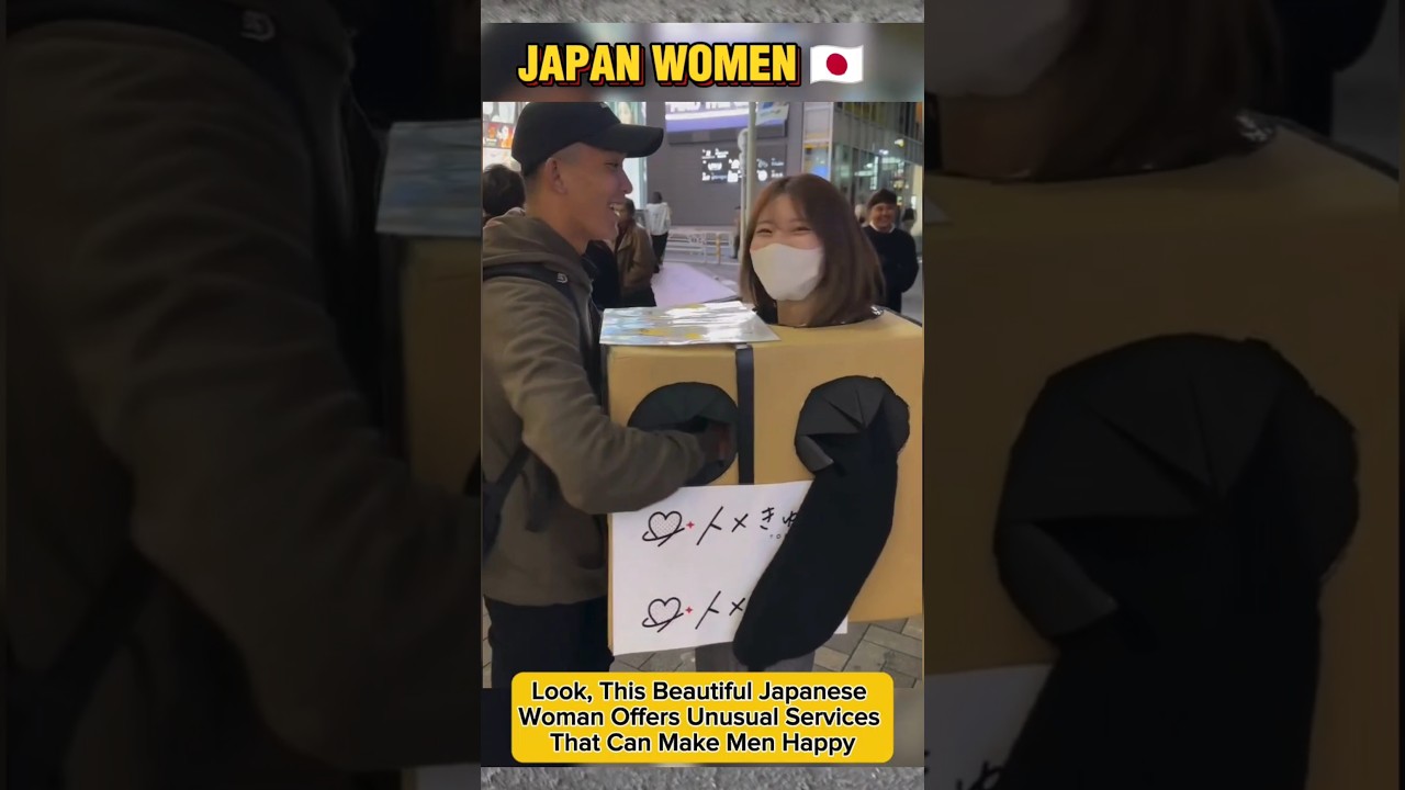 Japanese Woman Offers Unusual Services #japan #jav #women