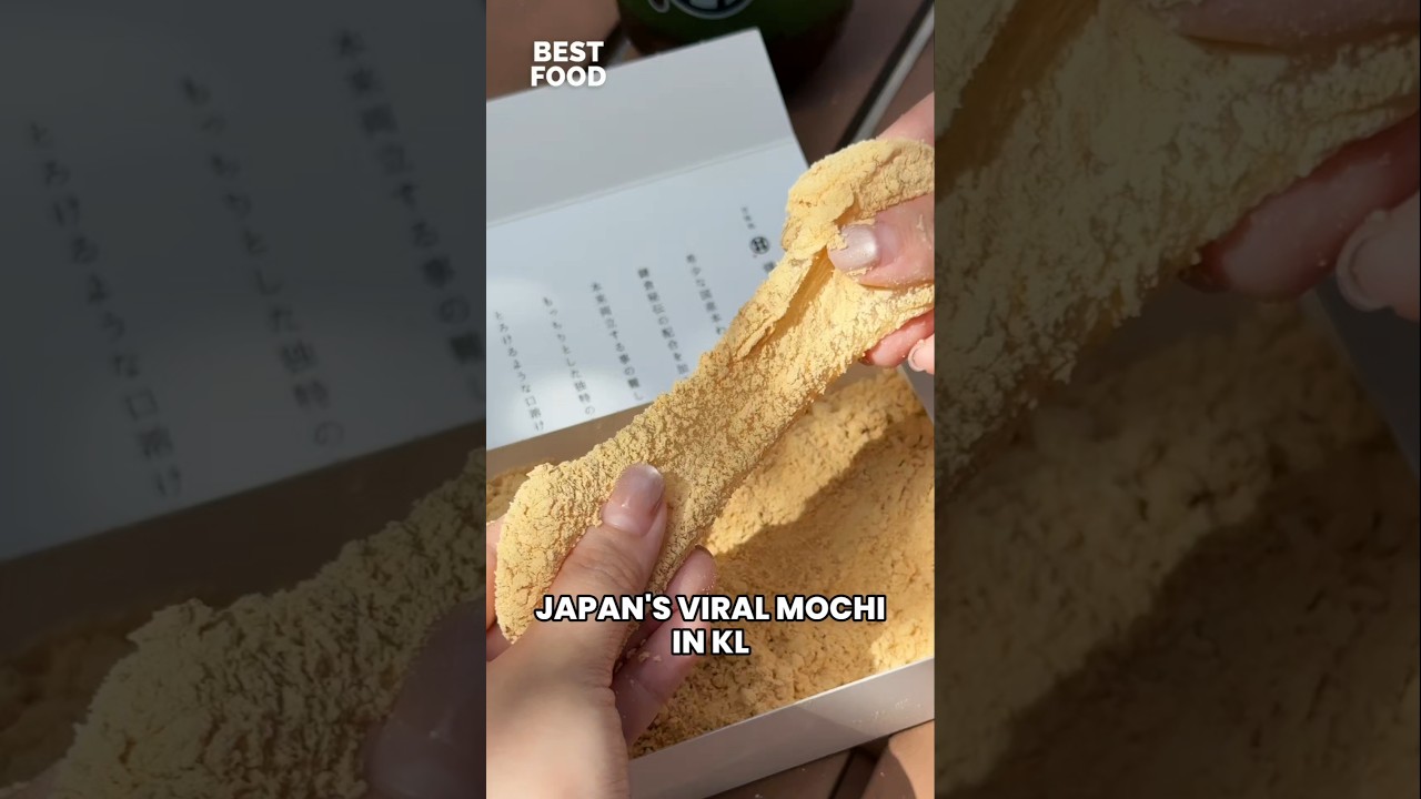 Japan's famous Warabimochi Kamakura now at APW Bangsar!