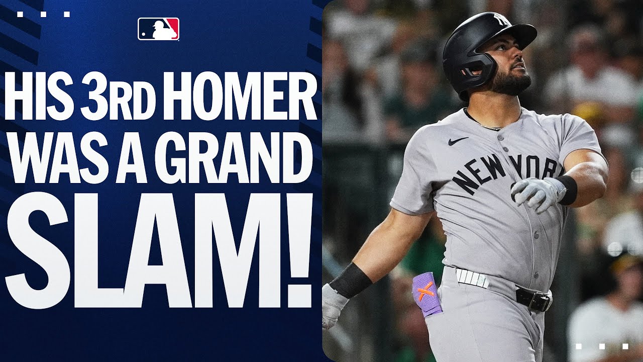 JASSON DOMÍNGUEZ hits a GRAND SLAM for a 3-HOMER GAME!