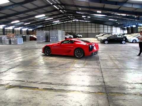 Javier Quirós Drives His Lexus LFA for the First Time