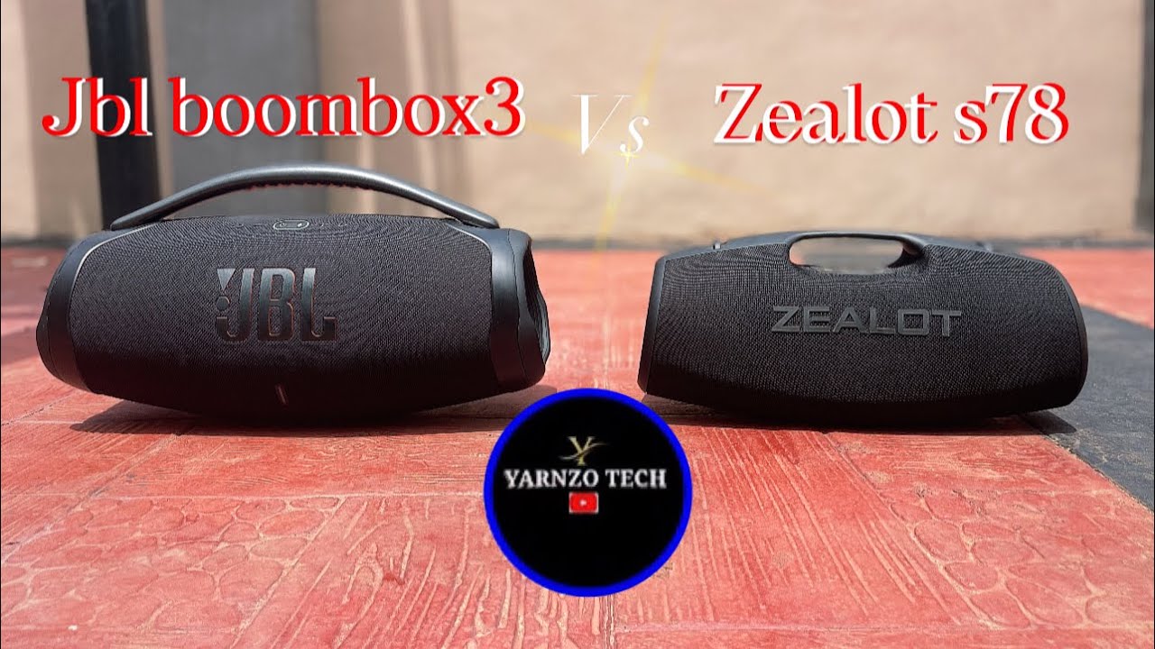 Jbl boombox3 vs zealot s78. two different portable sound king 👑 go head to head(outdoor sound test)