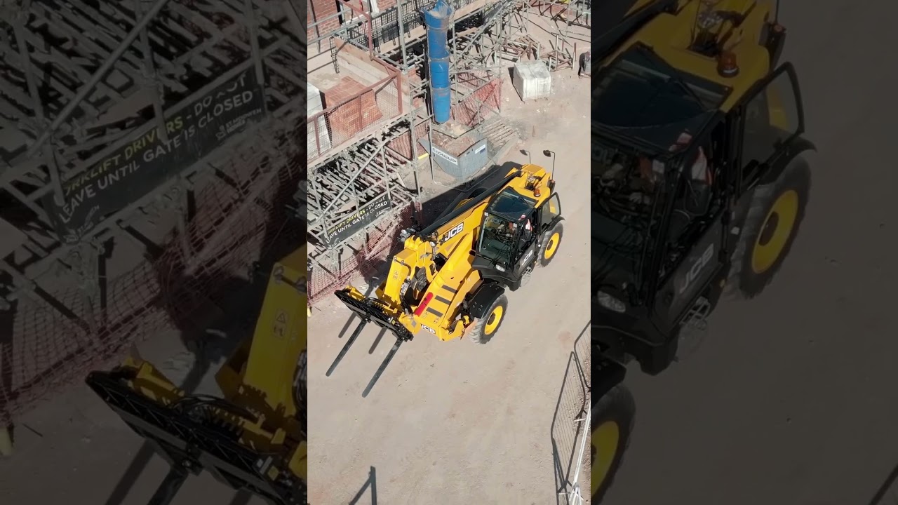 JCB'nin en yeni ataşmanı, pozisyoner ve sideshift bir arada.