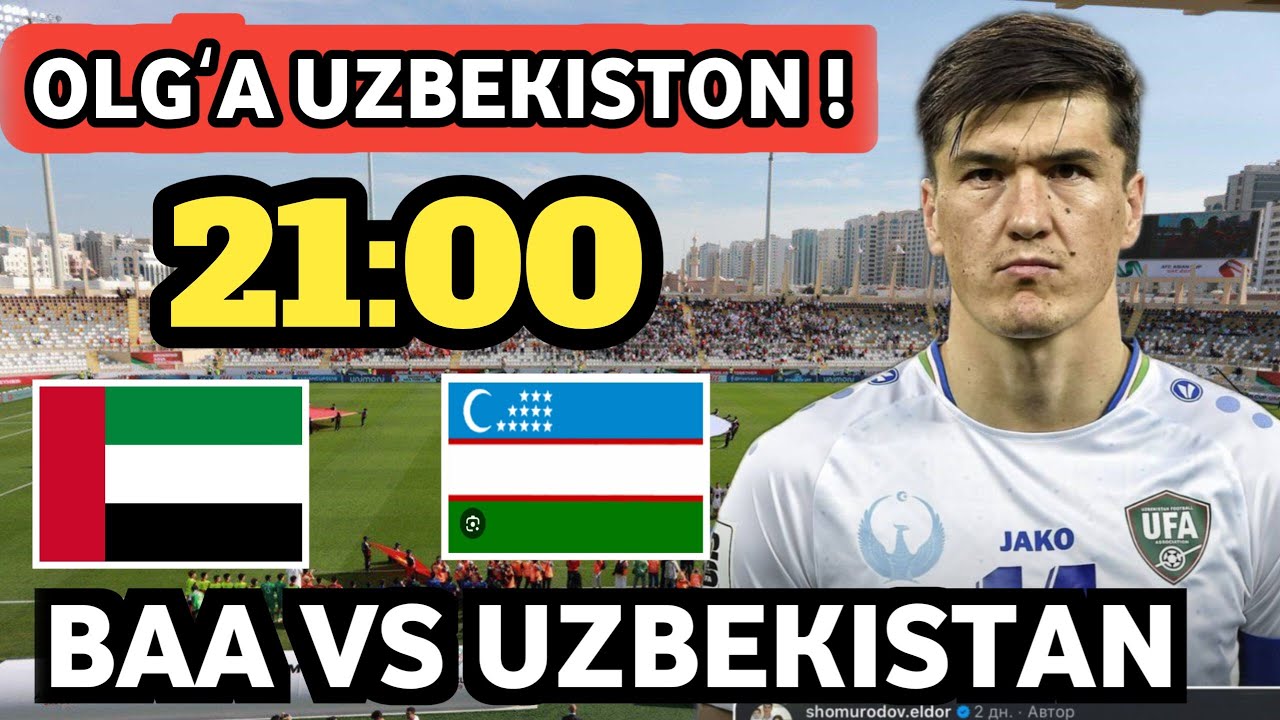 JCH 2026 SARALASH O'ZBEKISTON VA BAA O'YINI! BAA VS UZBEKISTAN!