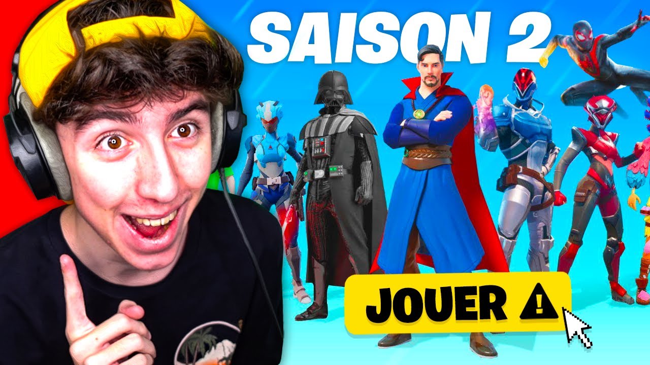 Je découvre la SAISON 2 du CHAPITRE 3 sur Fortnite !