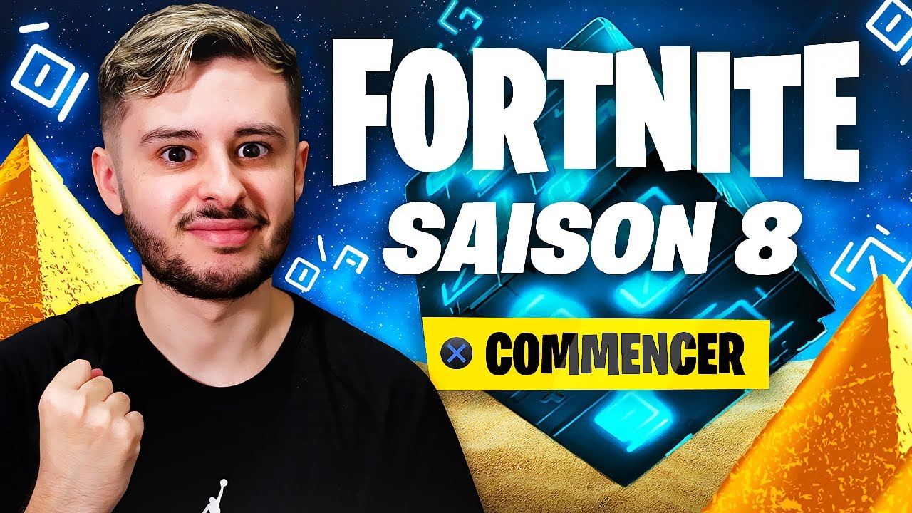 Je DÉCOUVRE la SAISON 8 sur FORTNITE CHAPITRE 2 ! (Cube...)