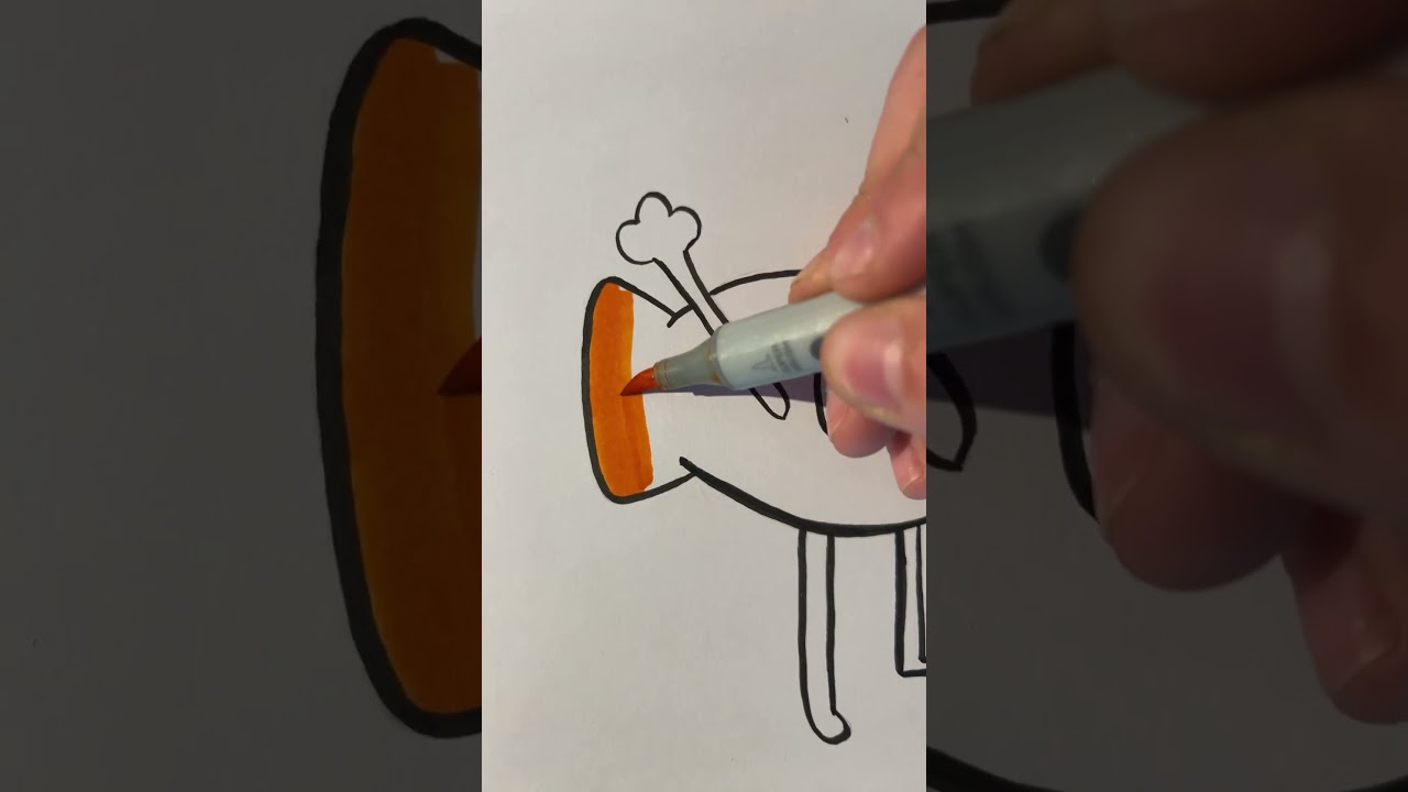 Je dessine Steve le poisson steve #art #dessin #drawing