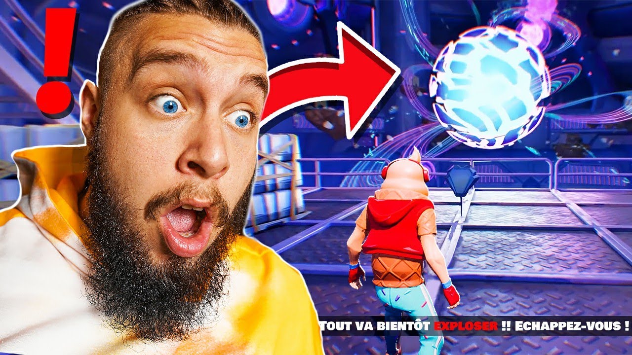 Je réagis à l'ÉVÉNEMENT *FEU CÉLESTE* en AVANCE !! J'suis CHOQUÉ !! (Fortnite Saison 8)